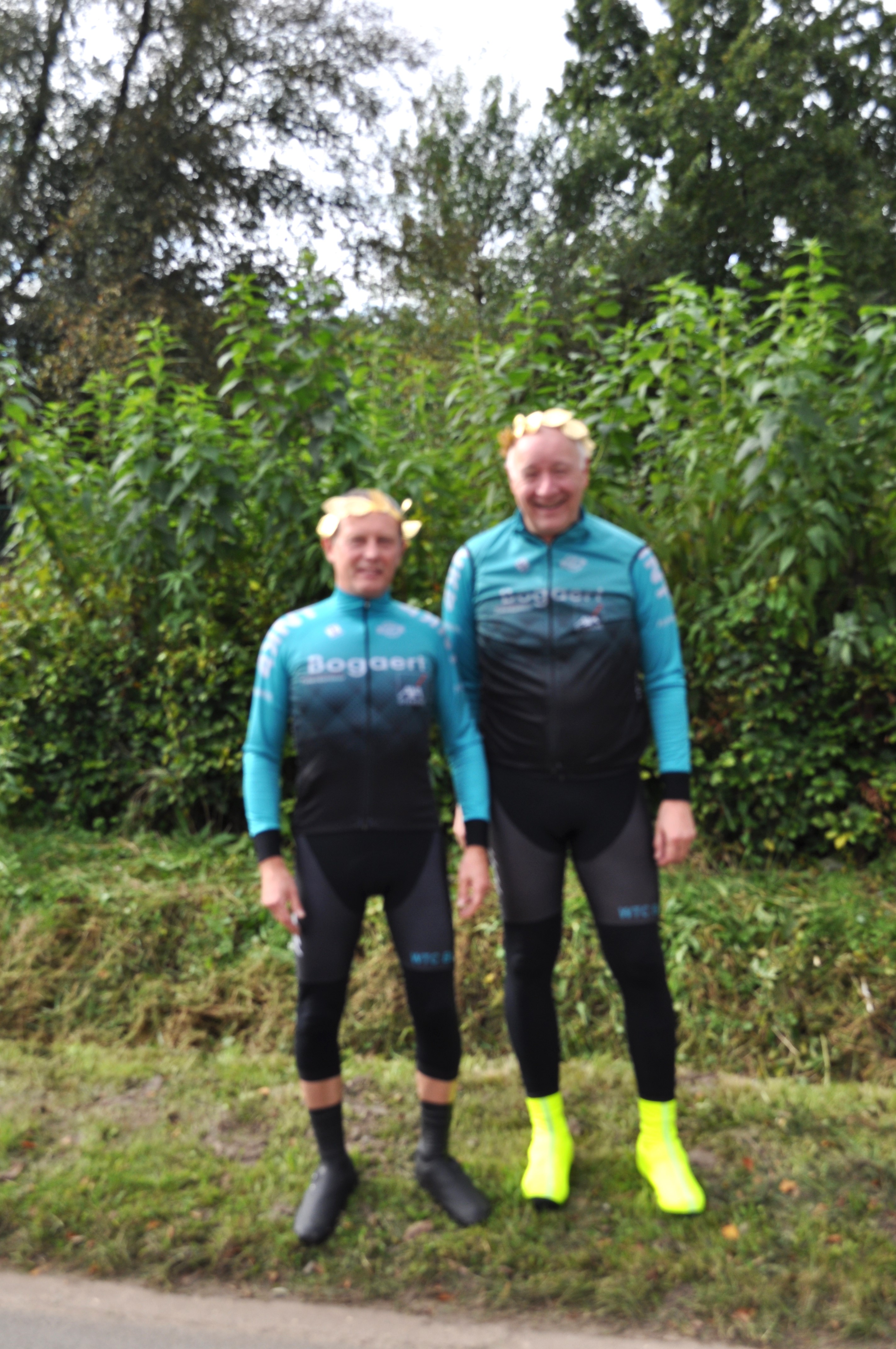 Foto Ronny en Pascal Clubkampioenen